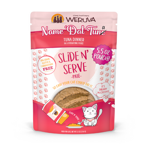 Weruva Slide N' Serve Grain Free Name 'Dat Tuna Tuna Dinner Wet Cat Food Pouch