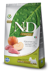 Farmina N&D Natural & Delicious Grain Free Mini Adult Wild Boar & Apple Dry Dog Food