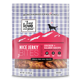 I And Love And You Nice Jerky Grain Free Chicken & Salmon Dog Treats