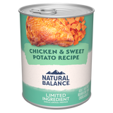 Natural Balance Limited Ingredient Grain Free Chicken & Sweet Potato Recipe Wet Canned Dog Food