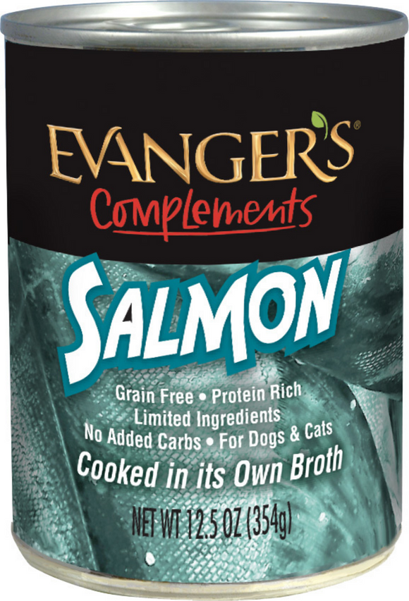 Evangers Grain Free Wild Salmon Canned Cat and Dog Food