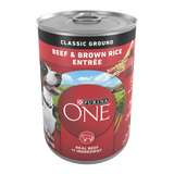 Purina One Wholesome Beef & Brown Rice Entree Canned Dog Food