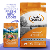 NutriSource Lamb Meal & Peas Formula Grain Free Dry Dog Food