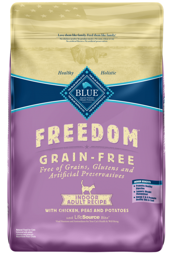 Blue Buffalo Freedom Grain-Free Indoor Adult Chicken Recipe Dry Cat Food