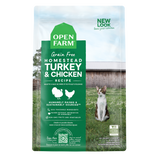 Open Farm Grain Free Homestead Turkey and Chicken Recipe Dry Cat Food