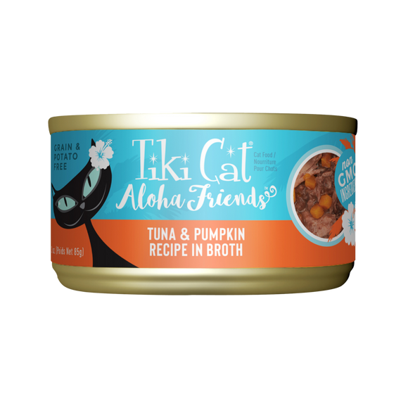 Tiki Cat Aloha Friends Grain Free Tuna with Pumpkin Canned Cat Food