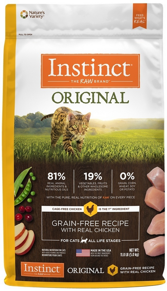 Instinct Original Grain-Free Real Chicken Dry Cat Food