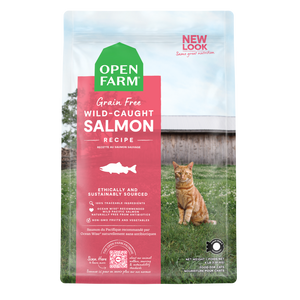 Open Farm Grain Free Wild Caught Salmon Recipe Dry Cat Food