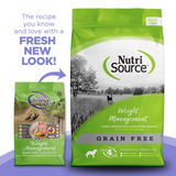 NutriSource Grain Free Weight Management Dry Dog Food