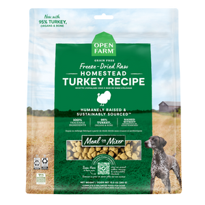 Open Farm Grain Free Homestead Turkey Recipe Freeze Dried Raw Dog Food