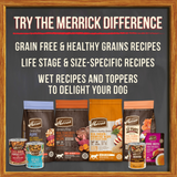 Merrick Grain Free Puppy Plate Beef Recipe Canned Puppy Food