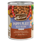 Merrick Grain Free Puppy Plate Beef Recipe Canned Puppy Food