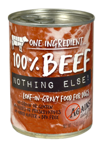 Against the Grain Nothing Else Grain Free One Ingredient 100% Beef Canned Dog Food