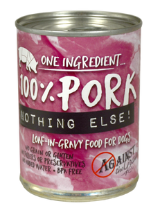 Against the Grain Nothing Else Grain Free One Ingredient 100% Pork Canned Dog Food