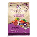 Earthborn Holistic Unrefined Roasted Lamb with Ancient Grains & Superfoods Dry Dog Food