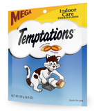 Temptations Indoor Care Crunchy and Soft Cat Treats, Chicken Flavor Cat Treats