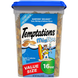 Temptations Mixups Crunchy & Soft Surfers Delight Flavor Cat Treats