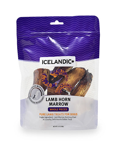 Lamb horn outlet dog treat